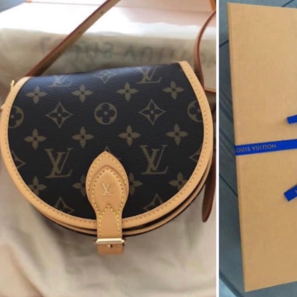 Discontinue Hard To Find “ Limited” Louis Vuitton Tambourine Bag 🌸